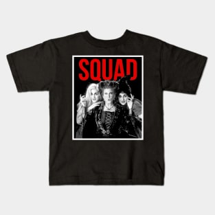 halloween it's just a bunch of hocus pocus squad Kids T-Shirt